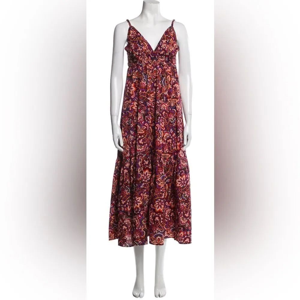 New Jason Wu Multicolor Maxi floral dress size M $315